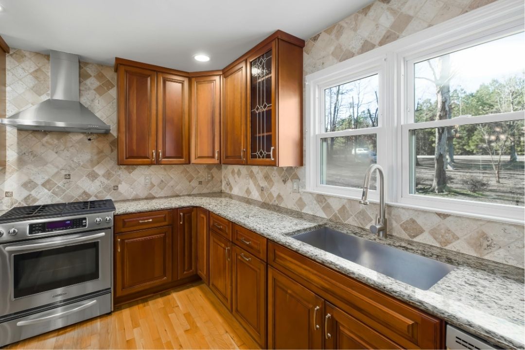 L Shape Modular Kitchen